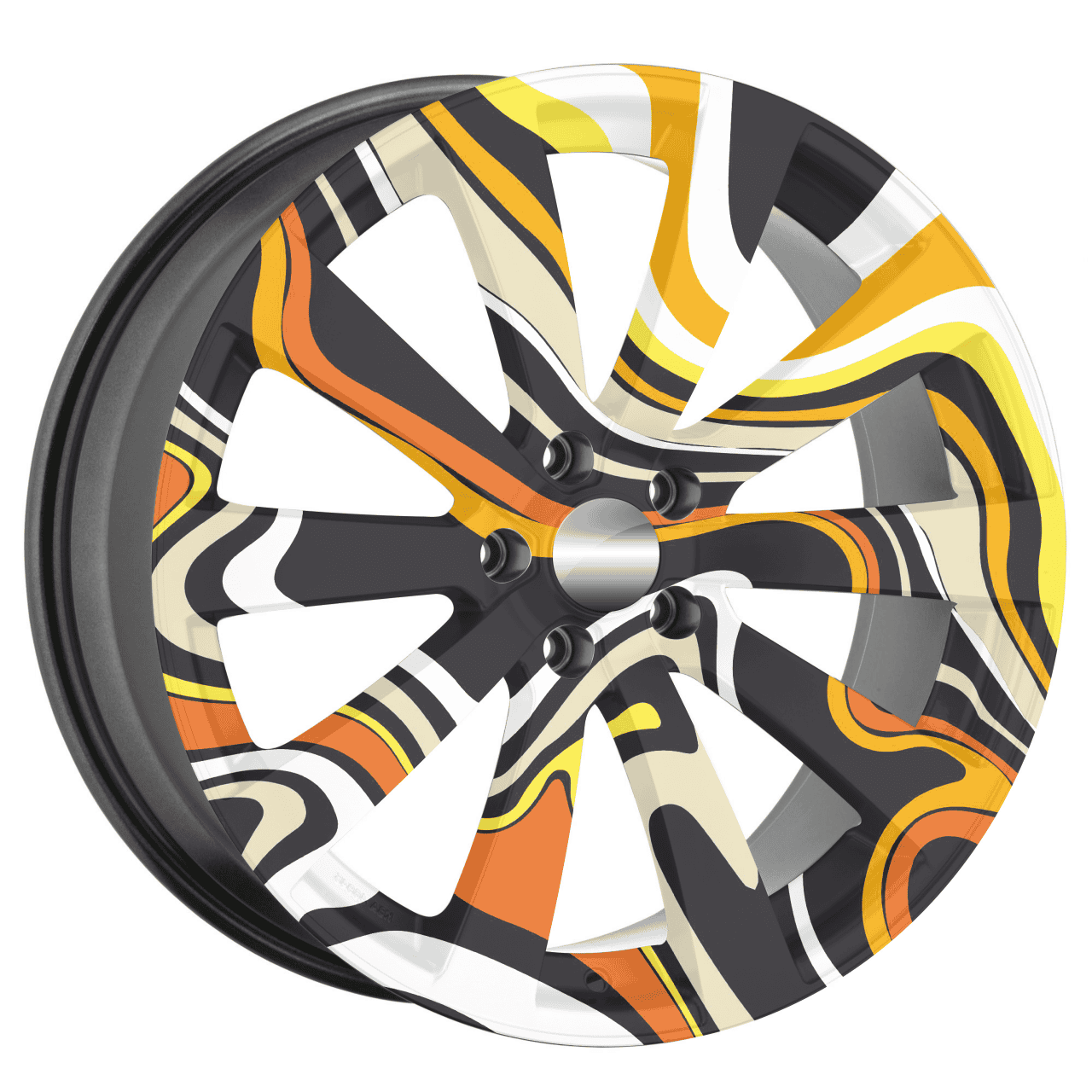 FOLII-JANTE-21A-1.png AVX-FJT-21 Set 4 Folii Imprimate Outdoor cu EcoSolvent, autoadezive, pentru decorarea jantelor auto, dimetru 60 cm, model FJT-21