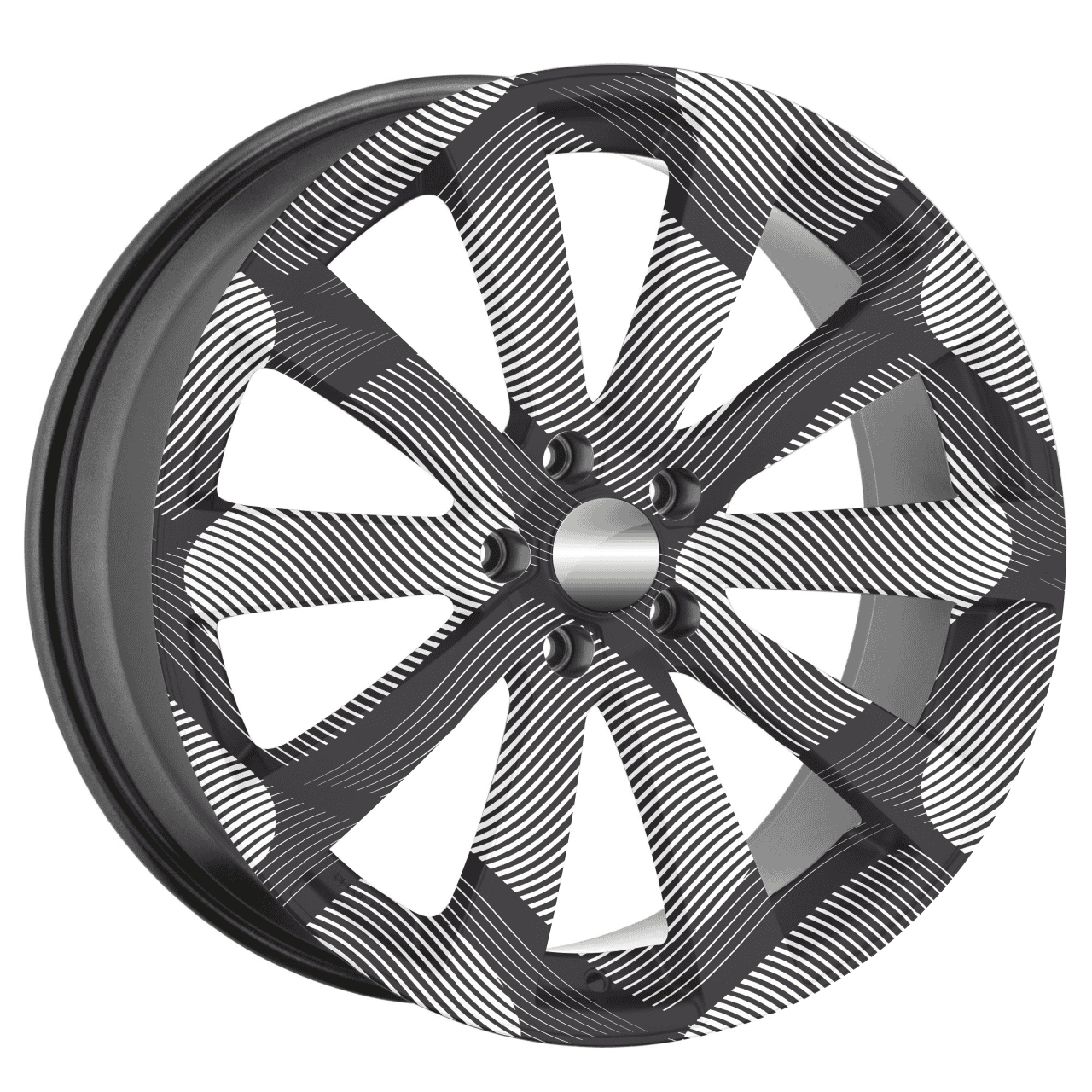 FOLII-JANTE-22A-1.png AVX-FJT-22 Set 4 Folii Imprimate Outdoor cu EcoSolvent, autoadezive, pentru decorarea jantelor auto, dimetru 60 cm, model FJT-22