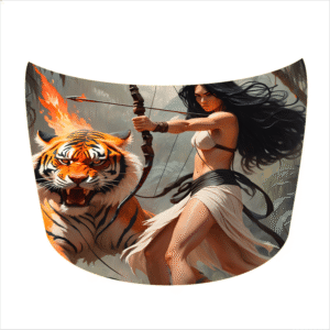 AVX-CAPOTA-010L Folie Capota Auto "Hood Art" rezistenta la exterior, marime L (180 x 130cm) - Cod: AVX-CAPOTA-010L