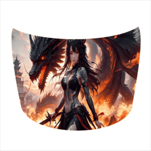 AVX-CAPOTA-011M Folie Capota Auto "Hood Art" rezistenta la exterior, marime M (165 x 120cm) - Cod: AVX-CAPOTA-011M