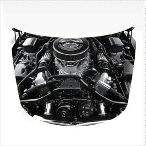 AVX-CAPOTA-017M Folie Capota Auto "Hood Art" rezistenta la exterior, marime M (165 x 120cm) - Cod: AVX-CAPOTA-017M