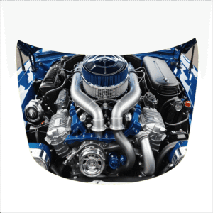 AVX-CAPOTA-019M Folie Capota Auto "Hood Art" rezistenta la exterior, marime M (165 x 120cm) - Cod: AVX-CAPOTA-019M