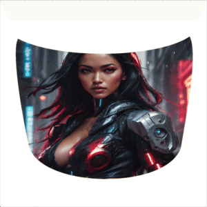 AVX-CAPOTA-001S Folie Capota Auto "Hood Art" rezistenta la exterior, marime S (150 x 110cm) - Cod: AVX-CAPOTA-001S