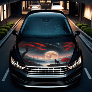 AVX-CAPOTA-021S Folie Capota Auto "Hood Art" rezistenta la exterior, marime S (150 x 110cm) - Cod: AVX-CAPOTA-021S