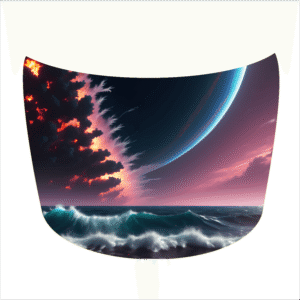 AVX-CAPOTA-023M Folie Capota Auto "Hood Art" rezistenta la exterior, marime M (165 x 120cm) - Cod: AVX-CAPOTA-023M