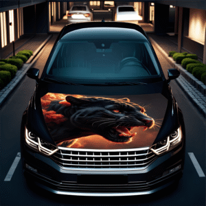 AVX-CAPOTA-028L Folie Capota Auto "Hood Art" rezistenta la exterior, marime L (180 x 130cm) - Cod: AVX-CAPOTA-028L