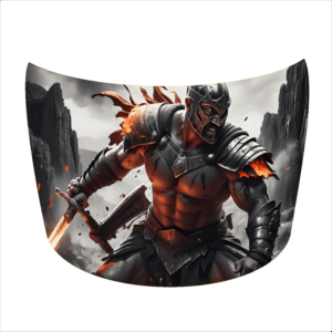 AVX-CAPOTA-008M Folie Capota Auto "Hood Art" rezistenta la exterior, marime M (165 x 120cm) - Cod: AVX-CAPOTA-008M