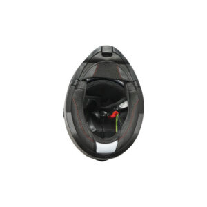 AVX-T020925-4 Casca motocross integrala, negru mat cu viziera transparenta si ochelari de soare marimea XL, model LION