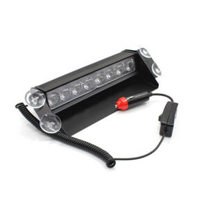 AVX-T091019-4 Lampa stroboscopica LED, montaj in parbriz, 8W, culoare Orange