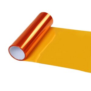 AVX-FOL02 Folie protectie faruri / stopuri auto - Orange (pret/m liniar) - 034