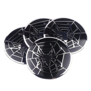 AVX-T160817-12 Set 4 buc. ornament central janta, model "Spider", diametru 5cm