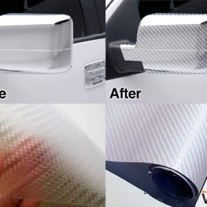 AVX-K10268 Folie colantare auto Carbon 3D Transparent (3m x 1,27m)