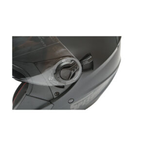 AVX-T020925-6 Casca moto tip jet neagra cu viziera transparenta si ochelari de soare marimea XL, model Urban