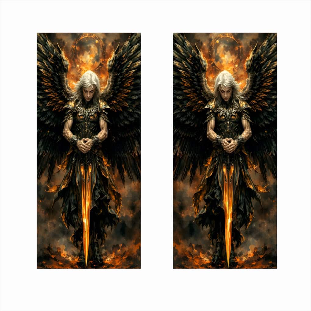 AVX-SSU-22a.jpg AVX-SSU-22 Set 2 stickere decorative pentru stalpii usilor, print autoadeziv de inalta rezolutie, dimensine 2 buc x 50 x 22 cm , cod: AVX-SSU-22