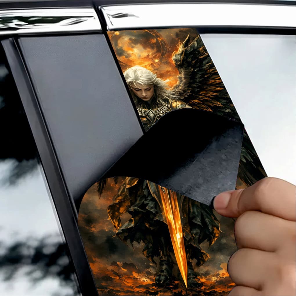 AVX-SSU-22b.jpg AVX-SSU-22 Set 2 stickere decorative pentru stalpii usilor, print autoadeziv de inalta rezolutie, dimensine 2 buc x 50 x 22 cm , cod: AVX-SSU-22