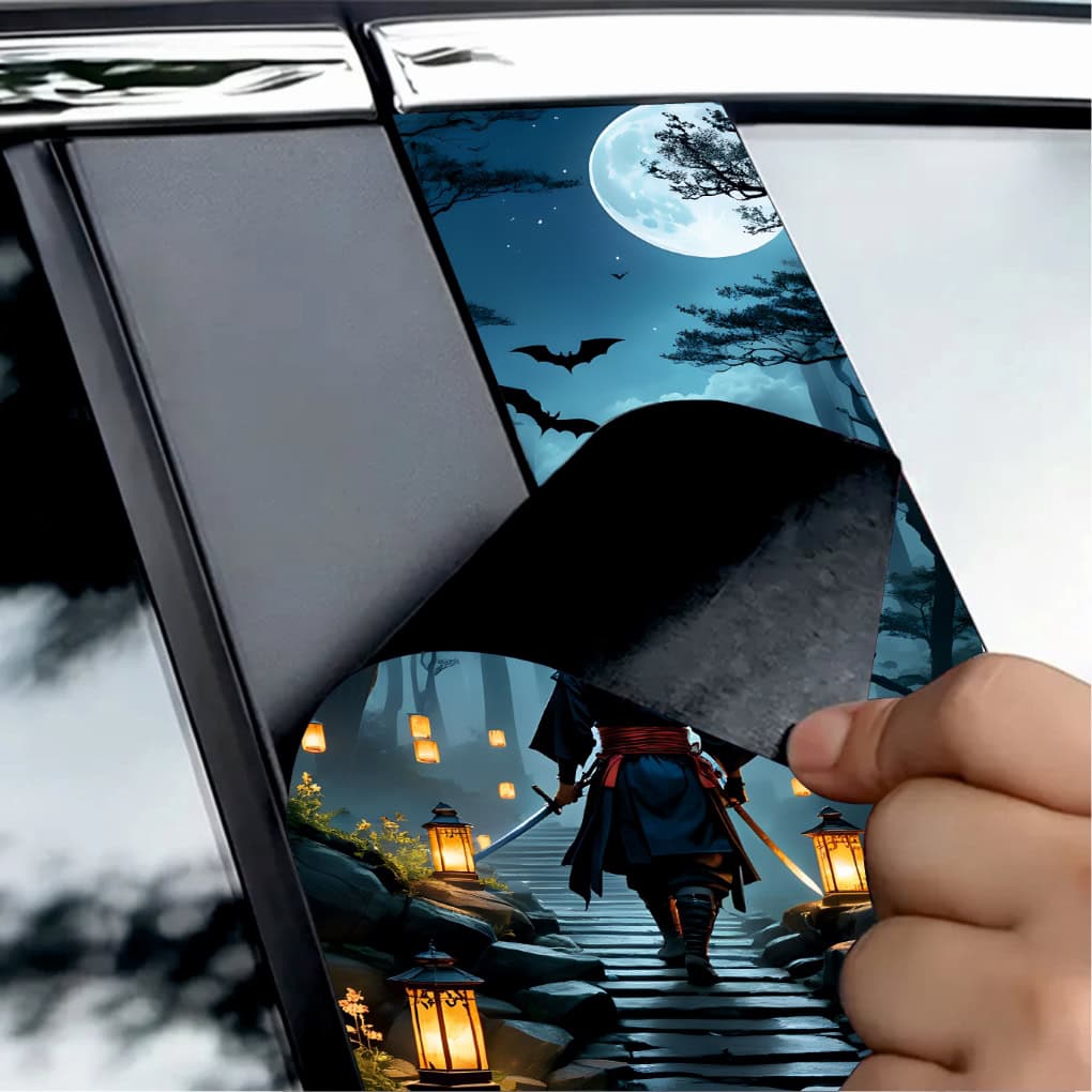 AVX-SSU-26b.jpg AVX-SSU-26 Set 2 stickere decorative pentru stalpii usilor, print autoadeziv de inalta rezolutie, dimensine 2 buc x 50 x 22 cm , cod: AVX-SSU-26