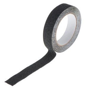 AVX-KX5114_2 Banda de protectie Anti-Alunecare, autoadeziva, culoare Negru, dimensiune 5m x 2,5cm