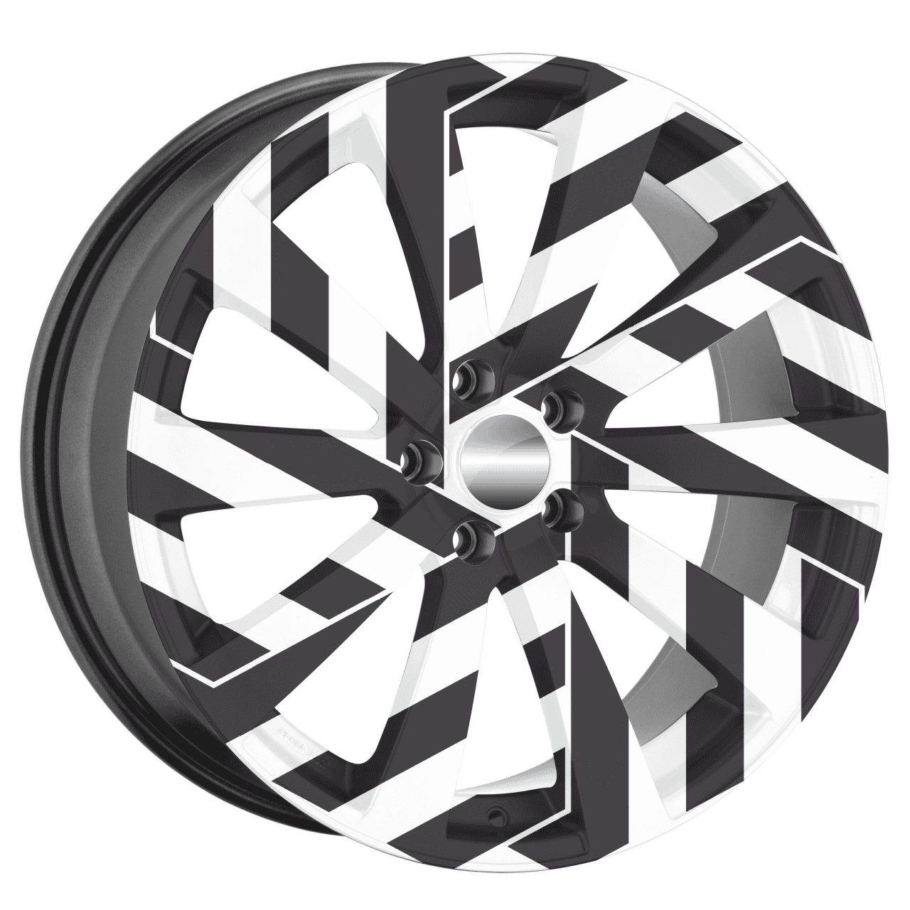 FOLII-JANTE-37A.png AVX-FJT-37 Set 4 Folii Imprimate Outdoor cu EcoSolvent, autoadezive, pentru decorarea jantelor auto, dimetru 60 cm, model FJT-37