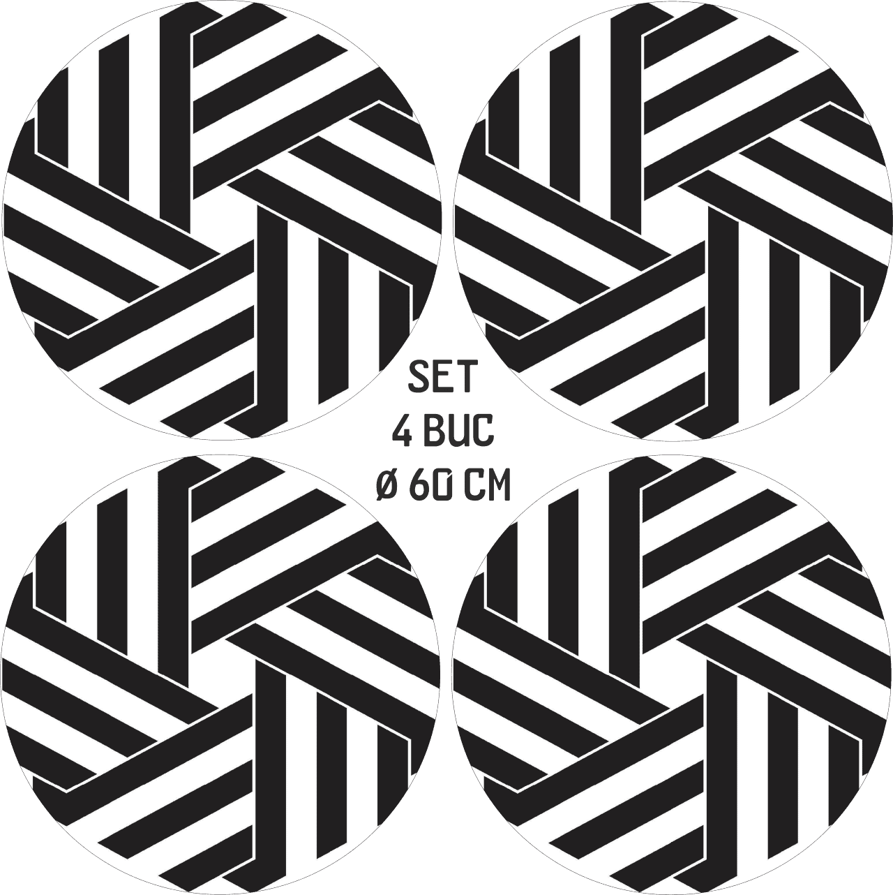 FOLII-JANTE-37C.png AVX-FJT-37 Set 4 Folii Imprimate Outdoor cu EcoSolvent, autoadezive, pentru decorarea jantelor auto, dimetru 60 cm, model FJT-37