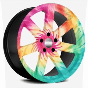 Set 4 Folii Imprimate Outdoor cu EcoSolvent, autoadezive, pentru decorarea jantelor auto, dimetru 60 cm, model FJT-39 AVX-FJT-39 Set 4 Folii Imprimate Outdoor cu EcoSolvent, autoadezive, pentru decorarea jantelor auto, dimetru 60 cm, model FJT-39