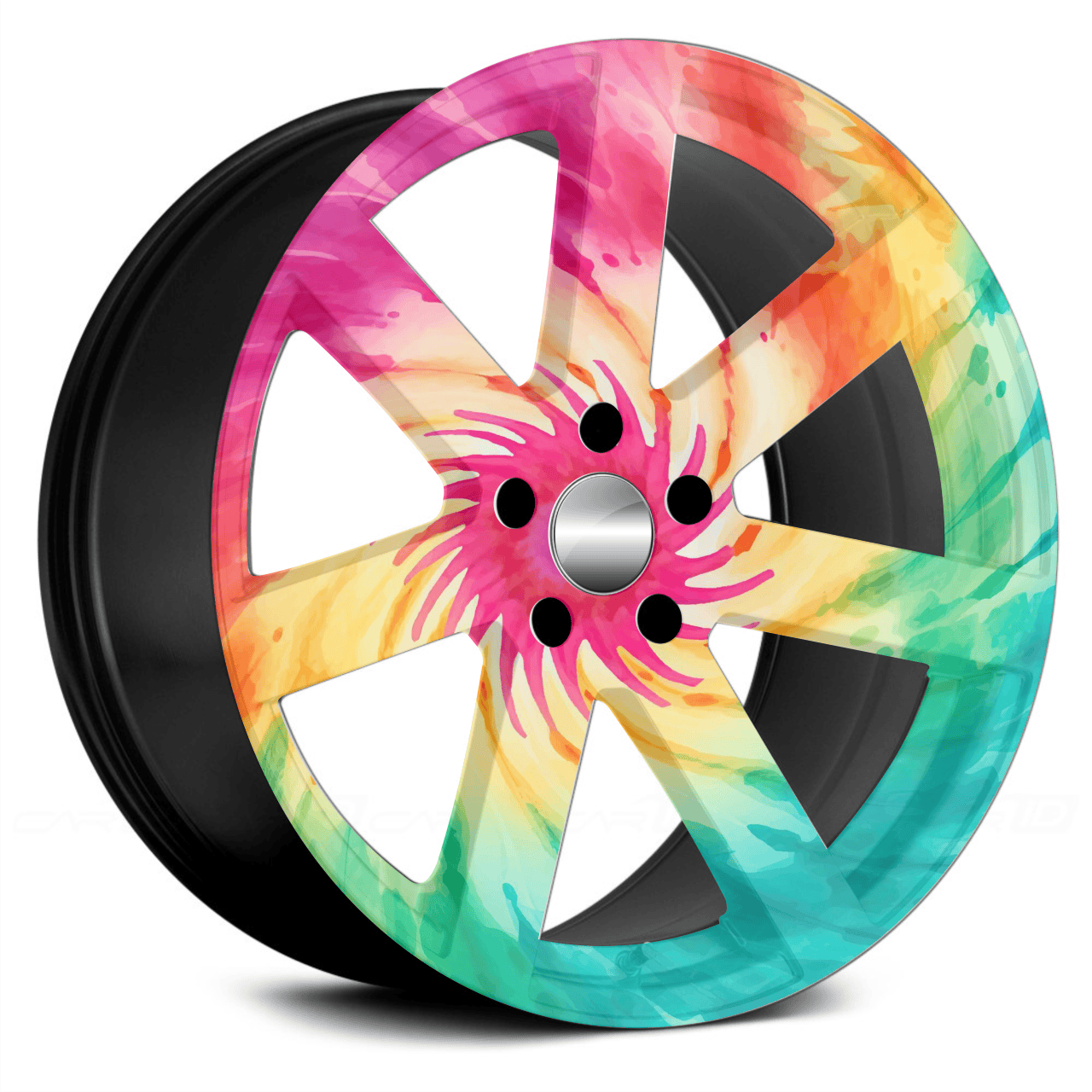 FOLII-JANTE-39B.png AVX-FJT-39 Set 4 Folii Imprimate Outdoor cu EcoSolvent, autoadezive, pentru decorarea jantelor auto, dimetru 60 cm, model FJT-39