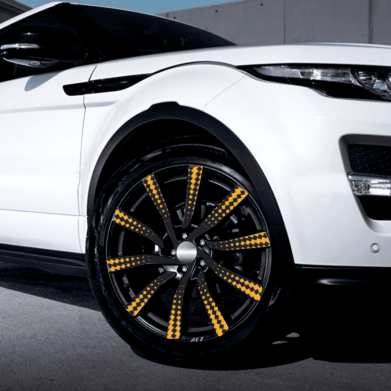 FOLII-JANTE-40.png AVX-FJT-40 Set 4 Folii Imprimate Outdoor cu EcoSolvent, autoadezive, pentru decorarea jantelor auto, dimetru 60 cm, model FJT-40