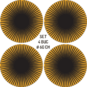 Set 4 Folii Imprimate Outdoor cu EcoSolvent, autoadezive, pentru decorarea jantelor auto, dimetru 60 cm, model FJT-40 AVX-FJT-40 Set 4 Folii Imprimate Outdoor cu EcoSolvent, autoadezive, pentru decorarea jantelor auto, dimetru 60 cm, model FJT-40