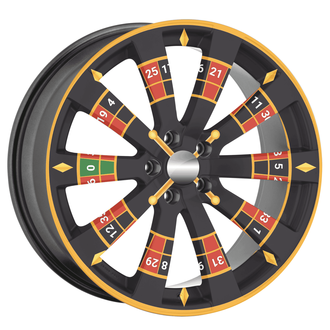 FOLII-JANTE-43A_2.png AVX-FJT-43 Set 4 Folii Imprimate Outdoor cu EcoSolvent, autoadezive, pentru decorarea jantelor auto, dimetru 60 cm, model FJT-43