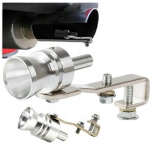 AVX-T1941 Fluier din aluminiu pentru toba marime L, compatibil cu motoare intre 2000 - 2400 cc