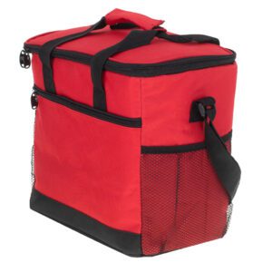 AVX-KX4986 Geanta termoizolanta pentru picnic sau plaja, capacitate 16l, culoare Rosie