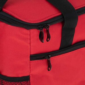 AVX-KX4986 Geanta termoizolanta pentru picnic sau plaja, capacitate 16l, culoare Rosie