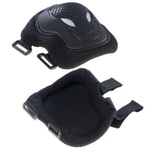 AVX-KX5069 Set pentru copii, 6 x protectii pentru genunchi, coate si incheieturi (bicicleta, role, skateboard, patine)