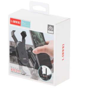 AVX-KX5337 Suport Telefon cu 4 brate, montaj pe Motocicleta sau Bicicleta, culoare Neagra