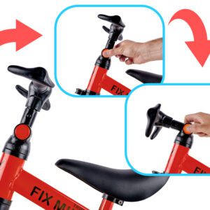 Tricicleta TRIKE FIX MINI, 3in1 adaptabila, culoare Rosie AVX-KX5377_2 Tricicleta TRIKE FIX MINI, 3in1 adaptabila, culoare Rosie