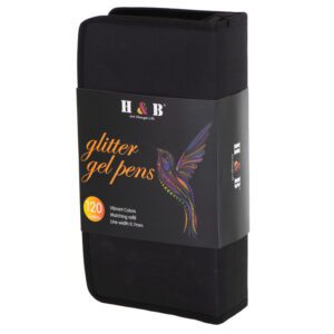 Set 242 piese, Pixuri cu gel multicolor + Rezerve + Carte de colorat + Penar AVX-KX5553 Set 242 piese, Pixuri cu gel multicolor + Rezerve + Carte de colorat + Penar