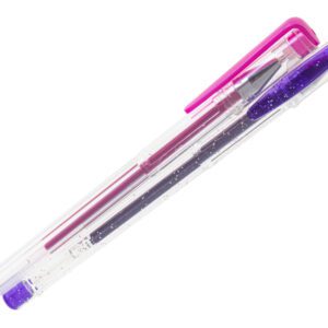 Set 25 piese, Pixuri cu gel multicolor cu sclipici (glitter) AVX-KX5555 Set 25 piese, Pixuri cu gel multicolor cu sclipici (glitter)