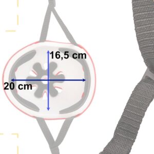 AVX-KX5613 Set Protectie pentru copii, 7 piese, model SKATEBOARD, culoarea Rosie