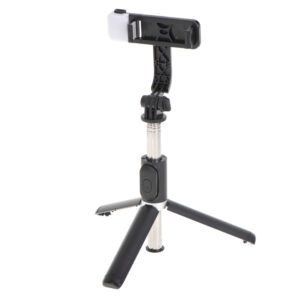 AVX-KX5688 Set 3in1, Selfie Stick cu Lampa LED si Trepied, conectare Bluetooth, alimentare USB