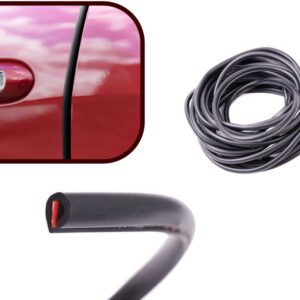 AVX-K6862_6 Banda de protectie muchii caroserie, culoare Neagra, lungime 5m