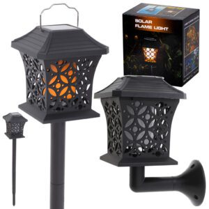 Lampa solara de exterior "COMBO" cu 12 LED-uri cu posibilitate de montaj la sol sau pe perete