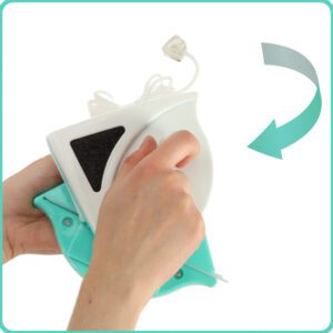 AVX-KX9948 Unealta de spalat geamuri pe ambele fete, cu magnet, lavete si snur de siguranta