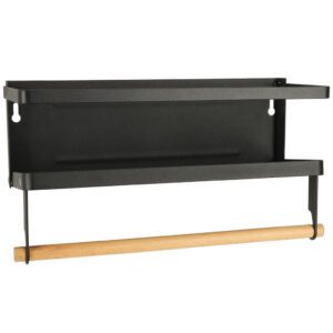 AVX-KX4345 Raft magnetic de frigider 2in1, pentru condimente si prosop de bucatarie