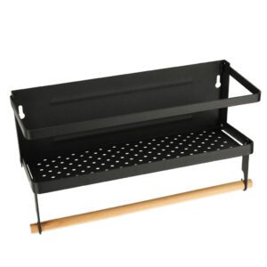 AVX-KX4345 Raft magnetic de frigider 2in1, pentru condimente si prosop de bucatarie