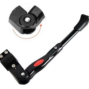 Cric bicicleta, picior de sprijin, culoare neagra AVX-RW21B Cric bicicleta, picior de sprijin, culoare neagra