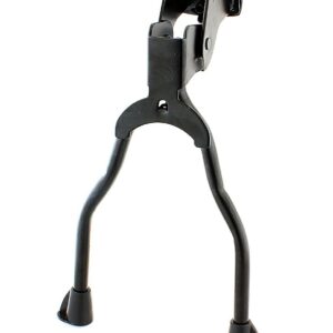 Cric bicicleta cu picior dublu, culoare neagra