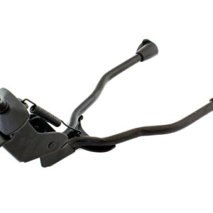 AVX-RW21 Cric bicicleta cu picior dublu, culoare neagra