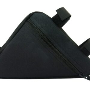 AVX-RW7A Geanta triunghiulara pentru cadru bicicleta, 25 x 19 x 18 cm, culoare neagra