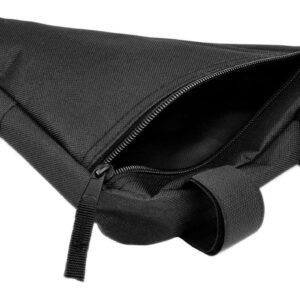 AVX-RW7A Geanta triunghiulara pentru cadru bicicleta, 25 x 19 x 18 cm, culoare neagra