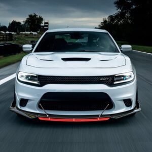 AVX-T210423-8 Set 2 Tije din Aluminiu reglabile pentru Consolidare Spoiler, lungime 20cm, IMITATIE CARBON