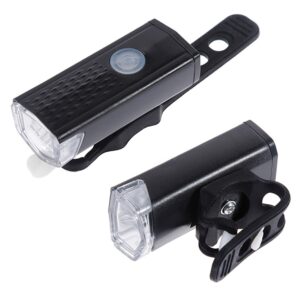 AVX-ZD41B Kit Bicicleta Lampa Frontala LED + Lampa Stop LED ZD41B